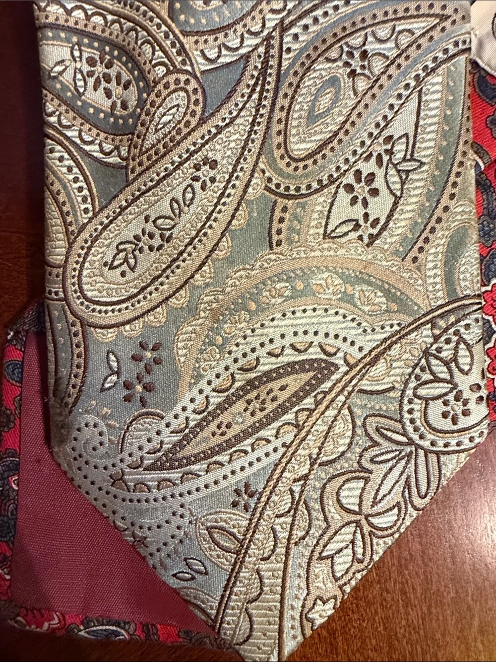 Paisley Silk Tie Set